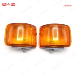 ชุด ไฟหรี่ เสื้อไฟหรี่มุม ข้างซ้าย+ขวา 2 ชิ้น สีส้ม สำหรับ Toyota DYNA BU95 FA101 ปี 1995-1998